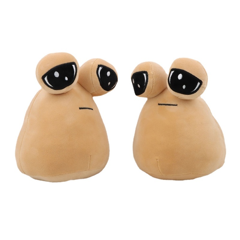 22cm Pou Plush New My Pet Alien Pou Plush Toy Kawaii Alien Stuffed ...