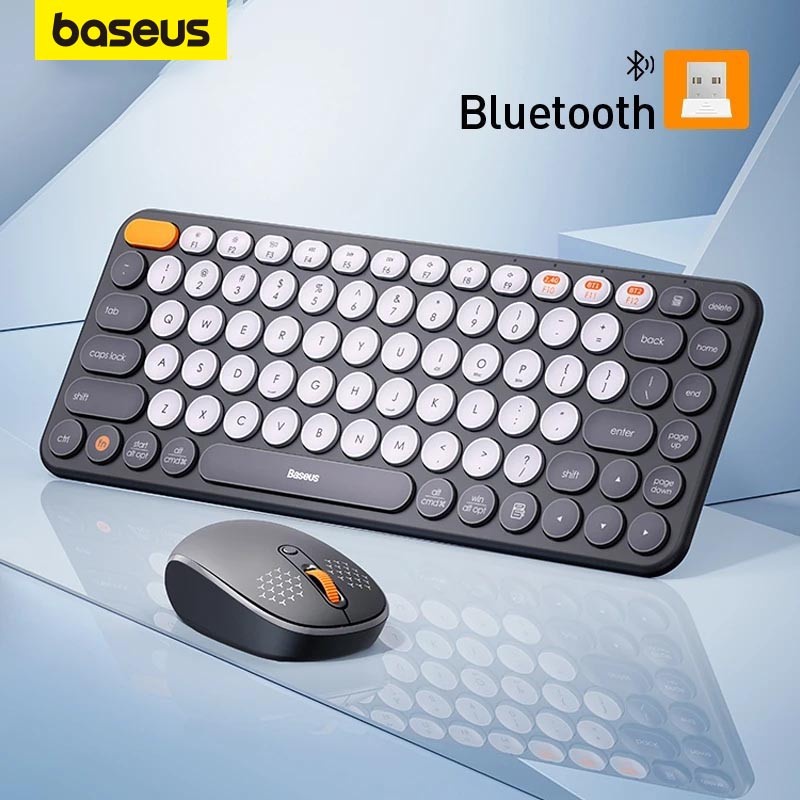 Baseus Wireless Mouse Bluetooth Wireless Computer Keyboard and Mouse ...