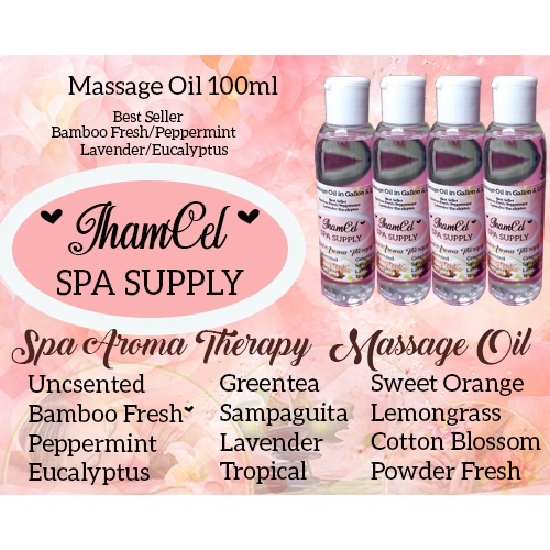 Massage Oil Scented in 100ml/150ml Shopee Philippines