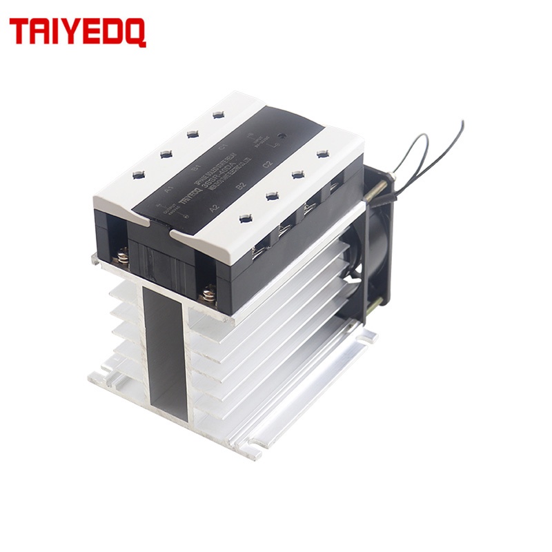 ★Three-phase Solid State Relay DC Control AC 380V 40A SSR-3 DC-AC ...