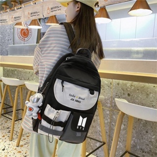 Buy Teblacker BTS Backpack, Unisex Kpop Bangtan Boys Jungkook Jimin V Suga  Jin J-Hope Rap Monster Casual Daypack Laptop Bag School Bag Book Bag  College Bag, Best Gift for The Army Online