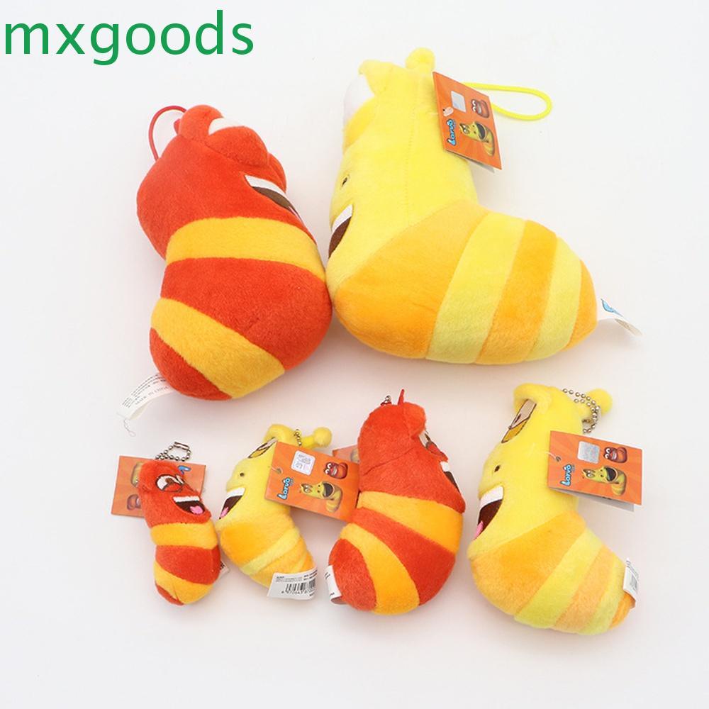 MXGOODS Creative Stuffed Doll Christmas Worm Larva Plush Toys Cute Kid ...