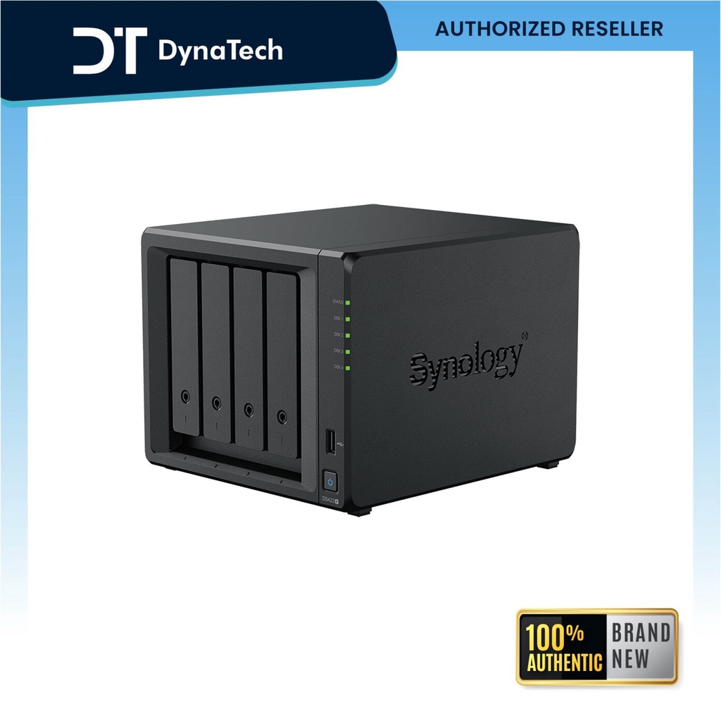 Synology DS423+ Diskless System 4-Bay Diskless NAS DiskStation | Shopee ...