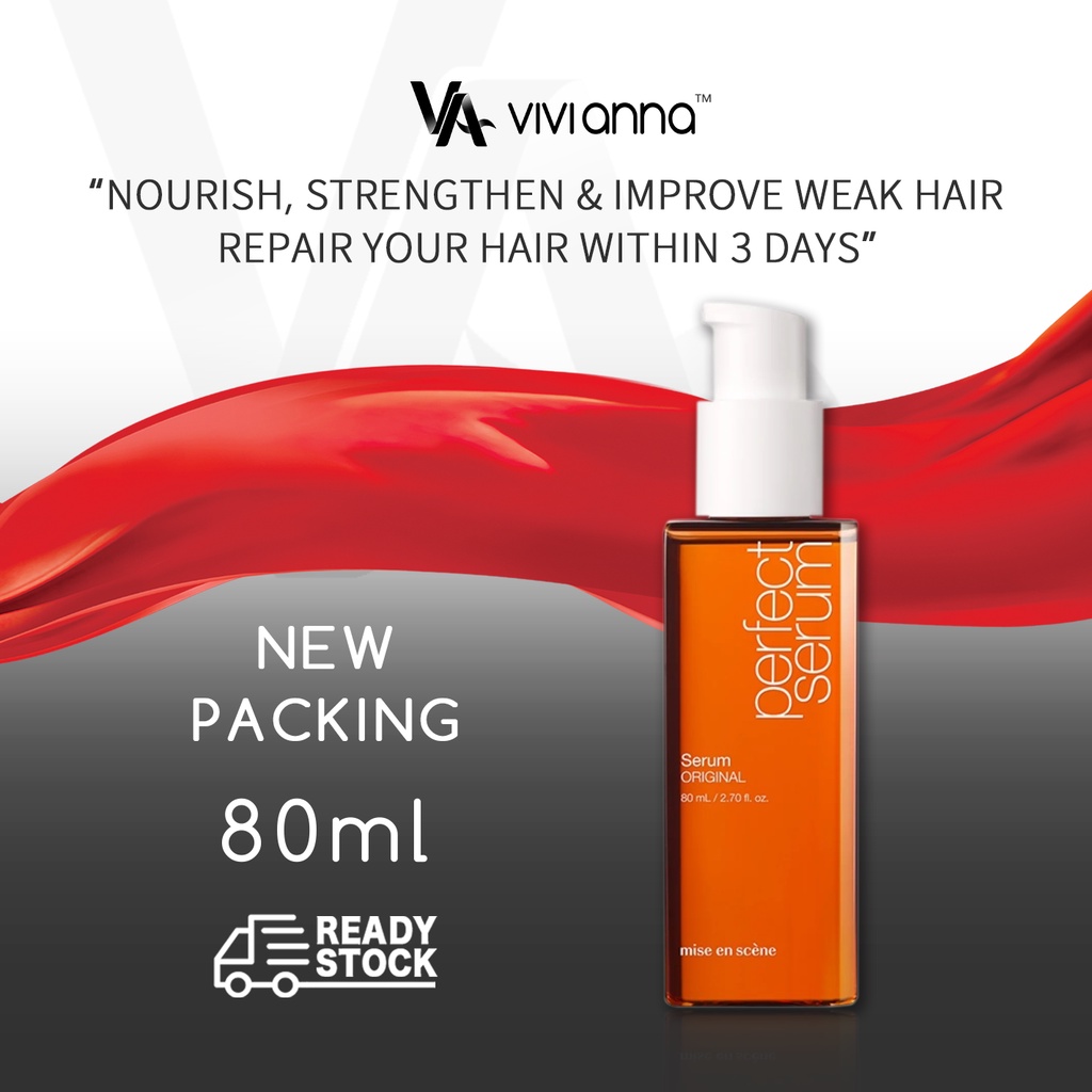 100 80ML Mise En Scene Hair Serum Korea Perfect Hair Repair Oil Hair