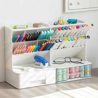 1pc Art Marker Storage Rack, Holds 120 Markers, Watercolor Marker Pens  Color Pencils Organizer, Desktop Finishing Storage Holder, For Home School  Office, Today's Best Daily Deals