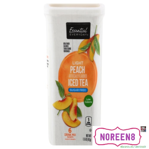 Essential Light Peach iced tea Sugar Free or Light Lemonade Sugar Free ...