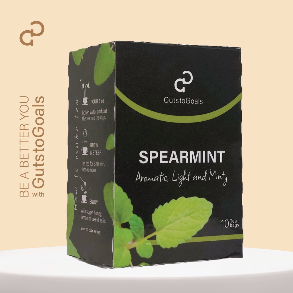 Spearmint Tea bags 10 pcs Organic, Mint Blend, Licorice Peony, Lemon