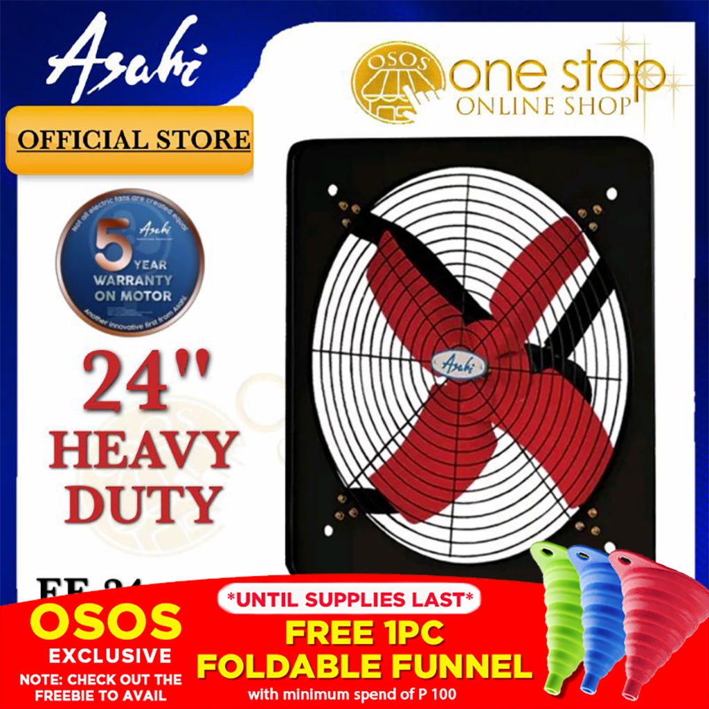 Asahi Original 24inch Industrial Exhaust Fan Electric Fan EF24 EF24