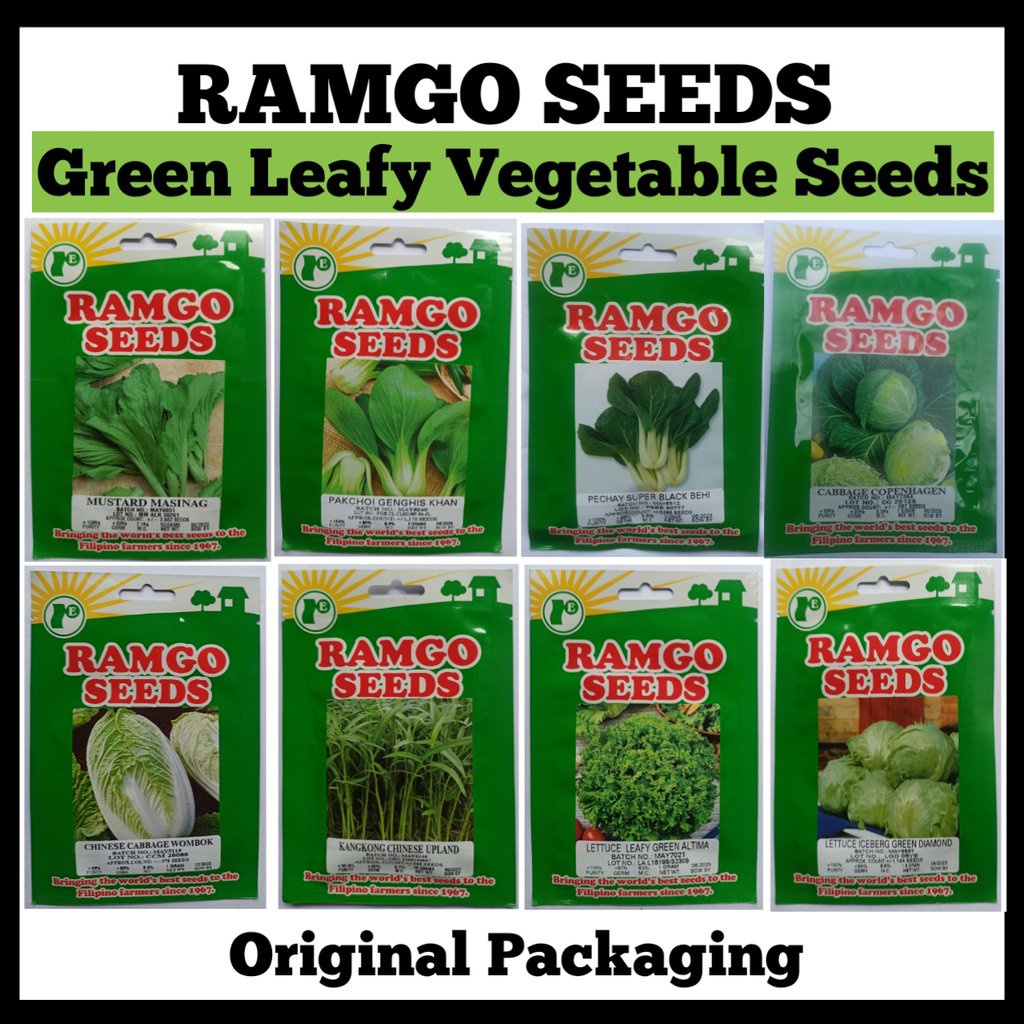 RAMGO Green Leafy Vegetable Seed (Madahong Gulay) ORIGINAL AND HIGH