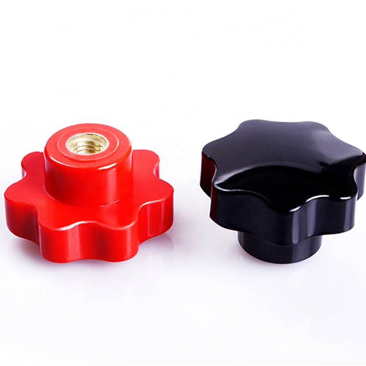 custom knob screw, female star knobs, ,Plastic clamping knob nut