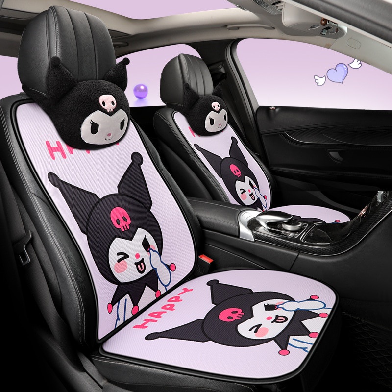 myAO Sanrios Anime Cartoon Kuromi Melody Cinnamoroll Car Seat Cover