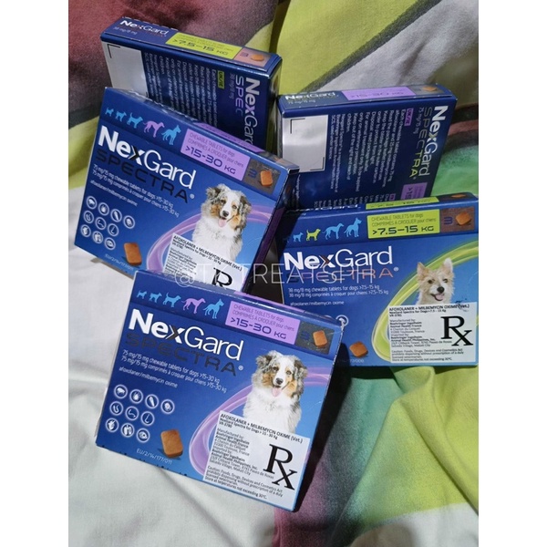 NexGard Spectra Anti Ticks and Fleas Shopee Philippines