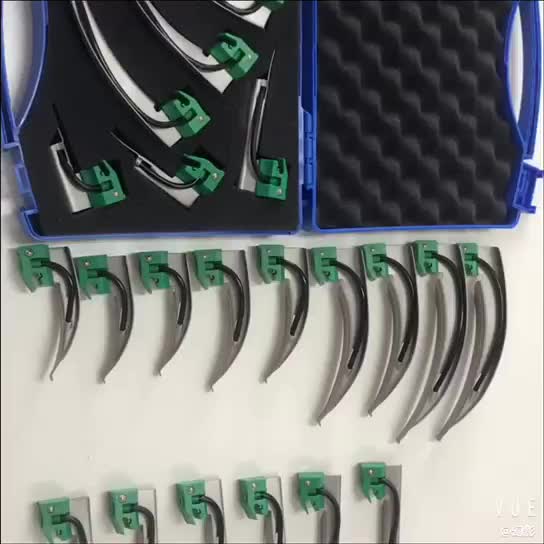 2F7D singleuse mccoy laryngoscope with plastic guide beam lighting