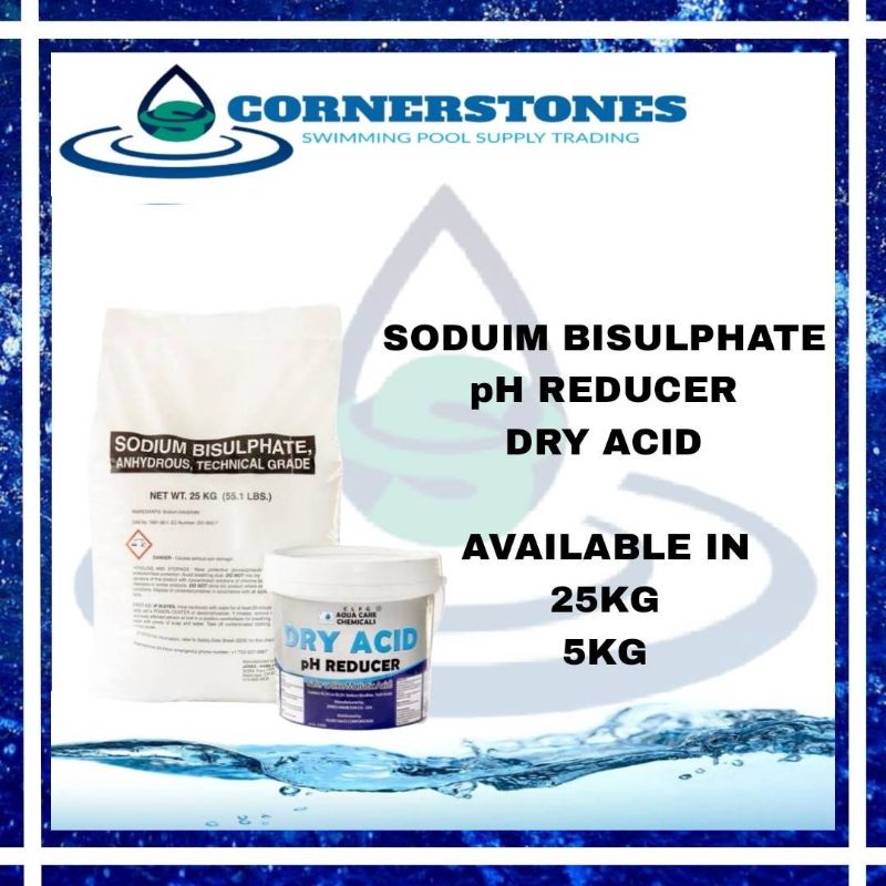 Dry Acid, pH and Alkalinity Reducer for Swimming Pools (Sodium ...