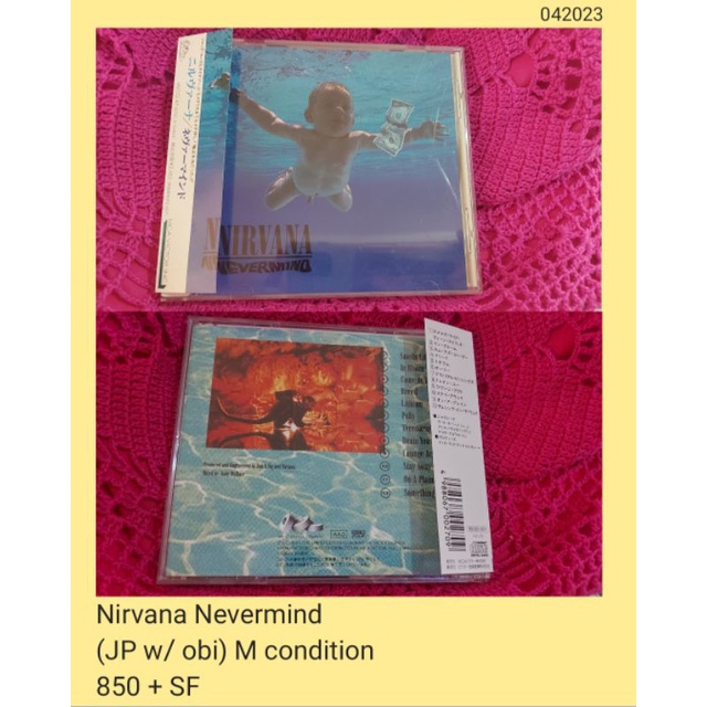 (unsealed) Nirvana Nevermind CD | Shopee Philippines