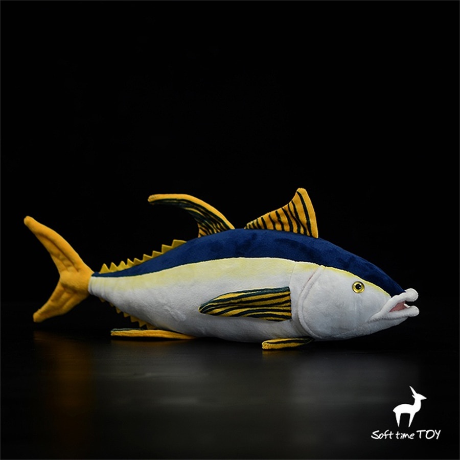 gtfz Yellow Fin Tuna High Fidelity Anime Cute Plushie Allison Tuna Fish ...