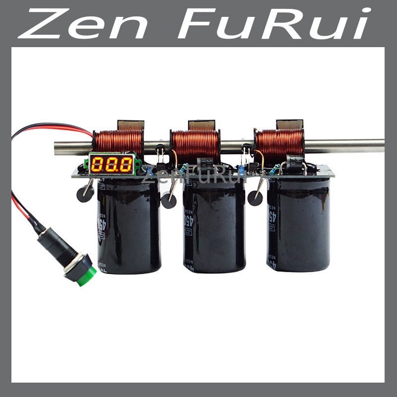 ASP3 Highvoltage Integrated Gun Multistage DIY Coil