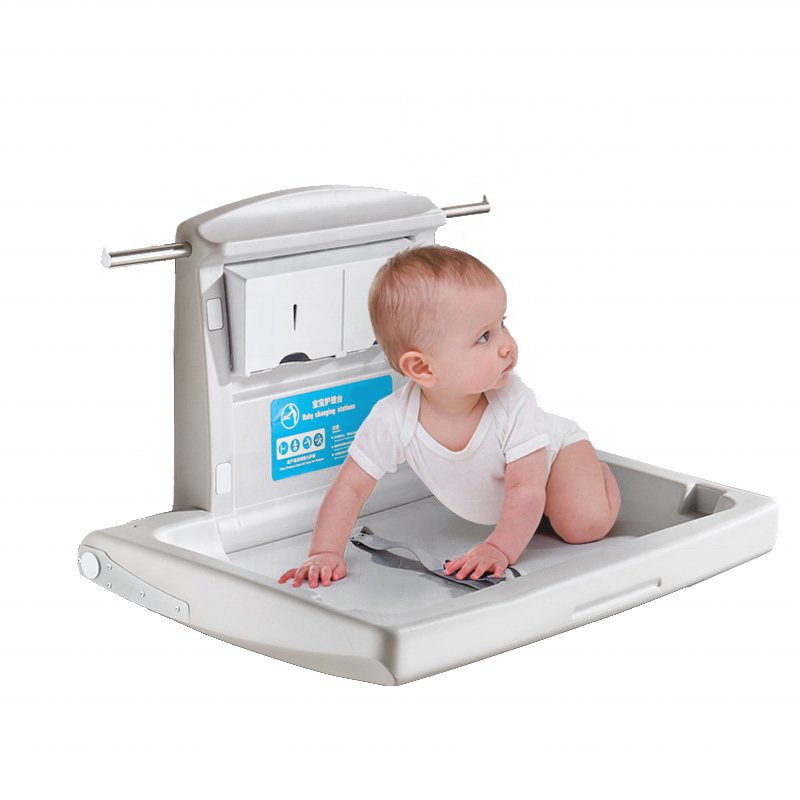 Modun baby nursery furniture horizontal baby change table changing unit station with diaper