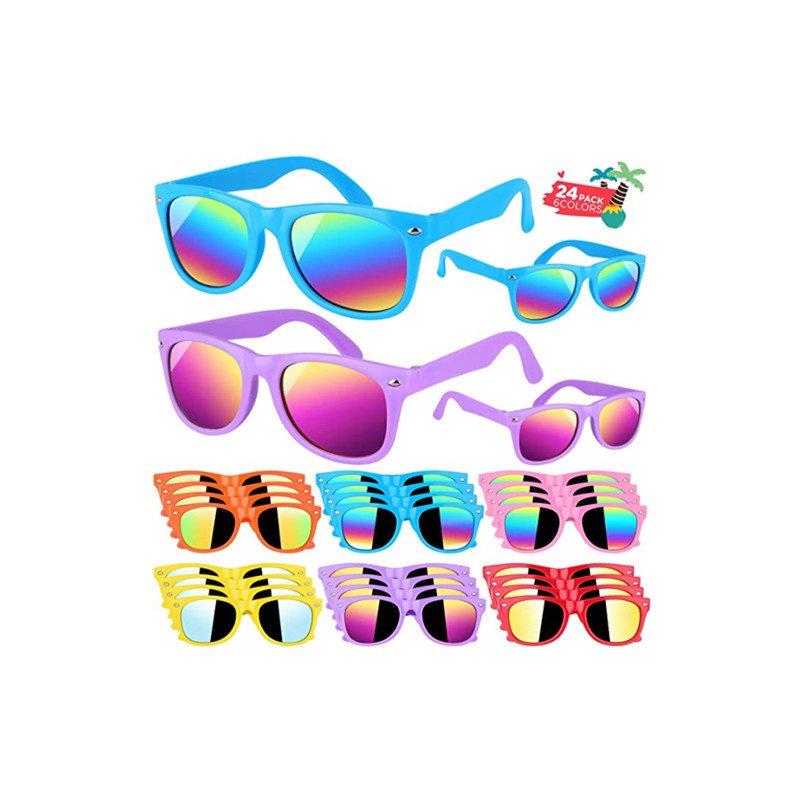 Kids sunglasses bulk, Kids Sunglasses Party Favor 24Pack Neon