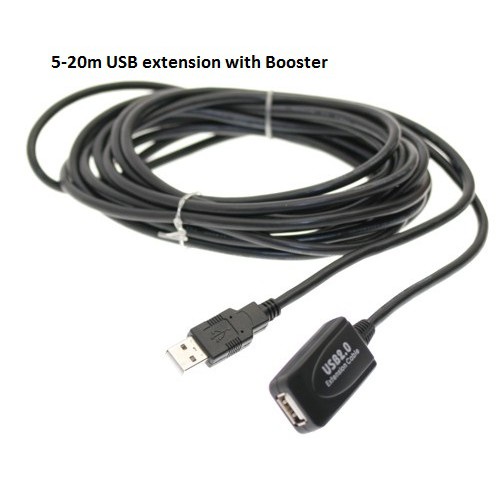 ♚5 meters Usb 2.0 Extension with Signal Booster 10M USB Extension Cable