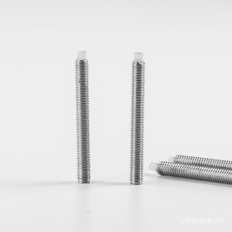 Stainless Steel Hex Drive Spring Loaded Plunger POM Pin Nose Spring