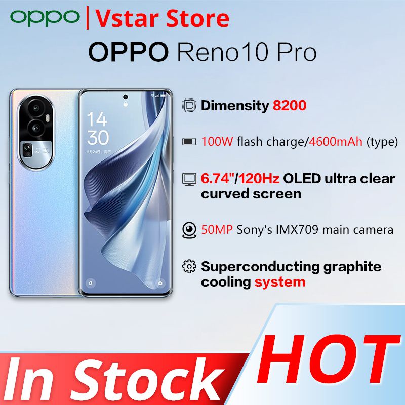 Oppo Reno 10 Pro 5g Smartphone 674 Inch 120hz Amoled Curved Screen Dimensity 8200 Octa Core 9789