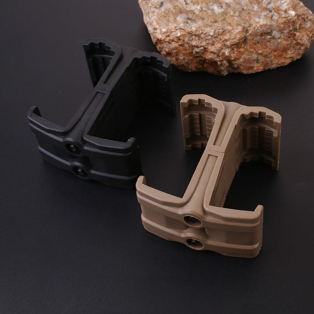 Gun Rifle Dual Magazine Coupler Polyester Clip Connector for AR15 M4 MAG59 Airsoft Mag Coupler