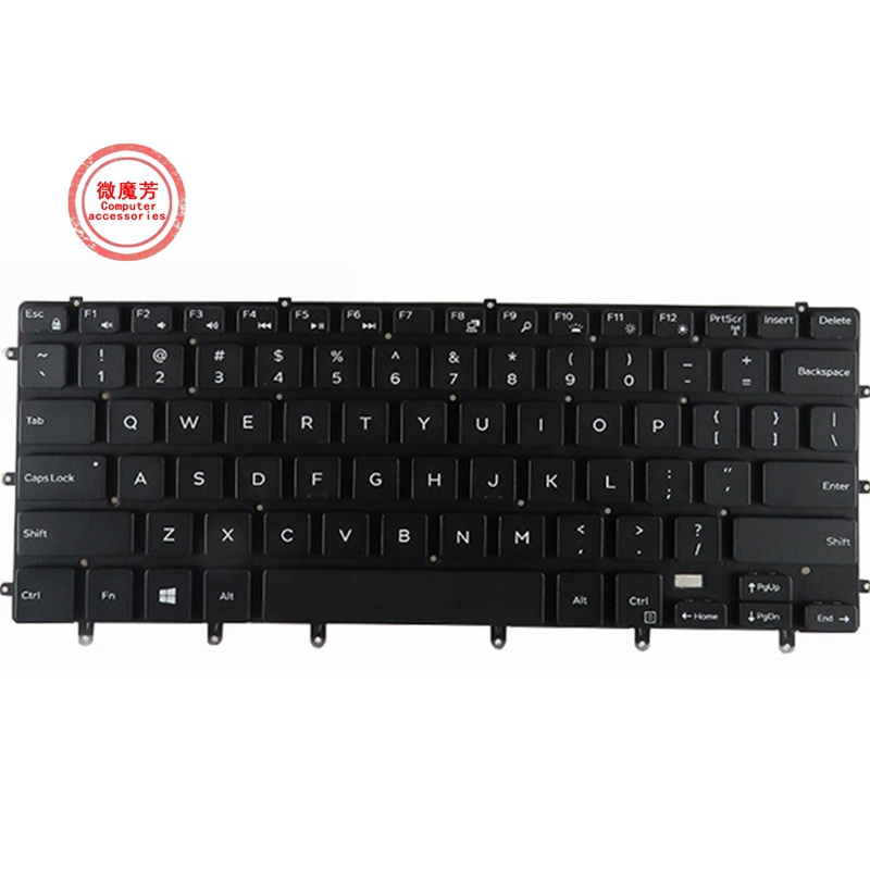 US New FOR Dell XPS 15 9550 FOR Inspiron 15-7558 XPS15 laptop keyboard ...