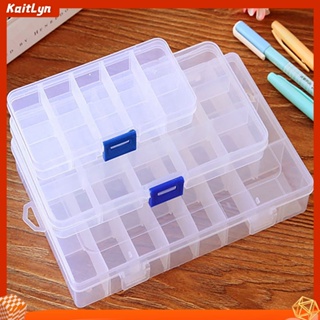 1Pcs Jewelry Hair accessories Organizer Clear Plastic Bead Storage  Containers 15 Pieces Mini Storage Box Rhinestone Painting Storage Cases  with Hinged Lid for Craft Organizers and Storage