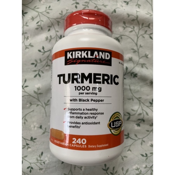 Kirkland Signature Turmeric 240 Capsules 1000 mg Shopee Philippines