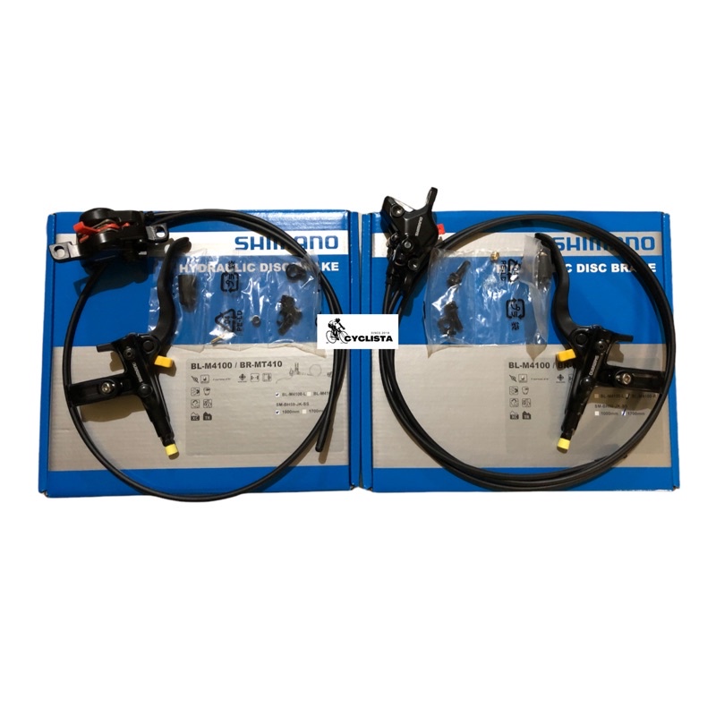 Shimano Deore Bl M Br Mt Speed Piston Hydraulic Brakeset Left And Right Shopee