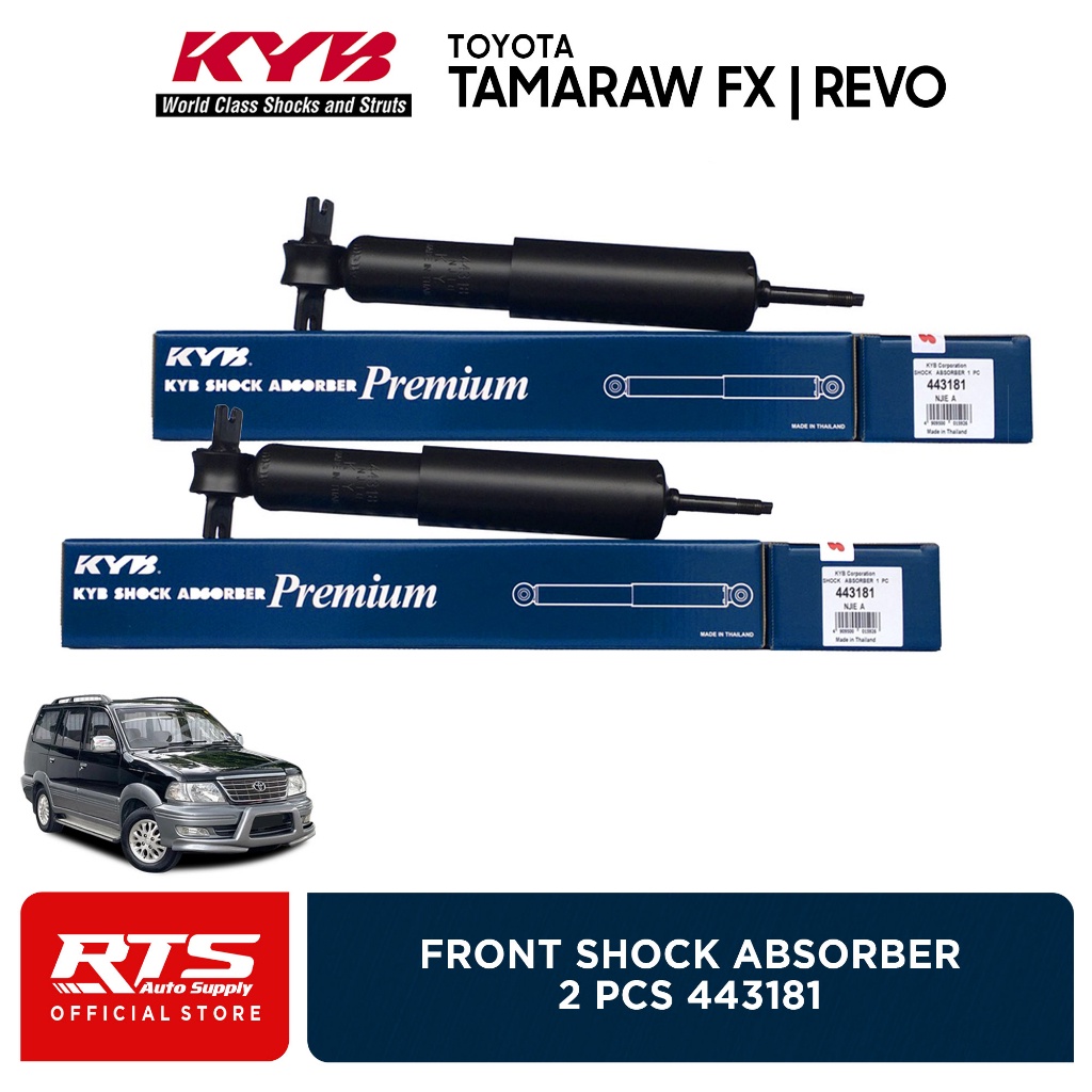 KYB Premium Fluid Type Font Shock Absorber Toyota Tamaraw FX 1991 1996