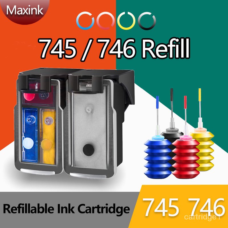 Compatible Canon 745XL Refill Canon 745s Canon 745 Ink Canon 745 746