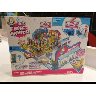 5 Surprise Mini Brands - Mini Mart Playset by ZURU (Series 4) Exclusive and  Mystery Collectibles