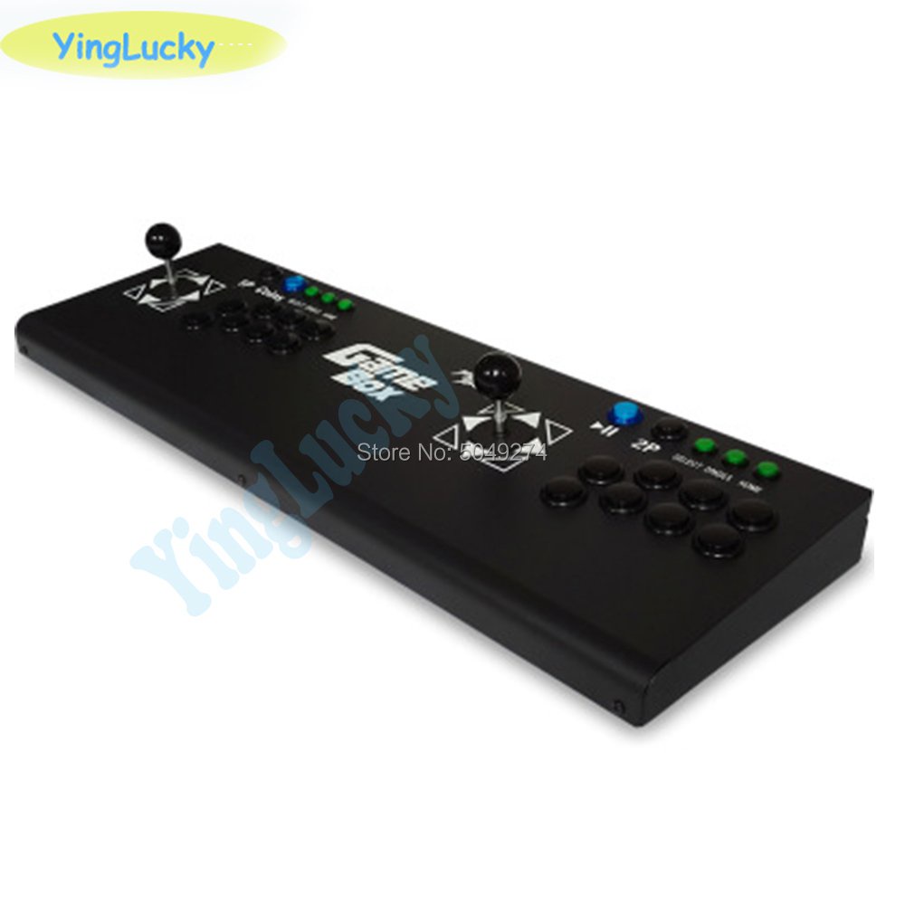 Pandora box empty with eight button holes arcade game board can be ...