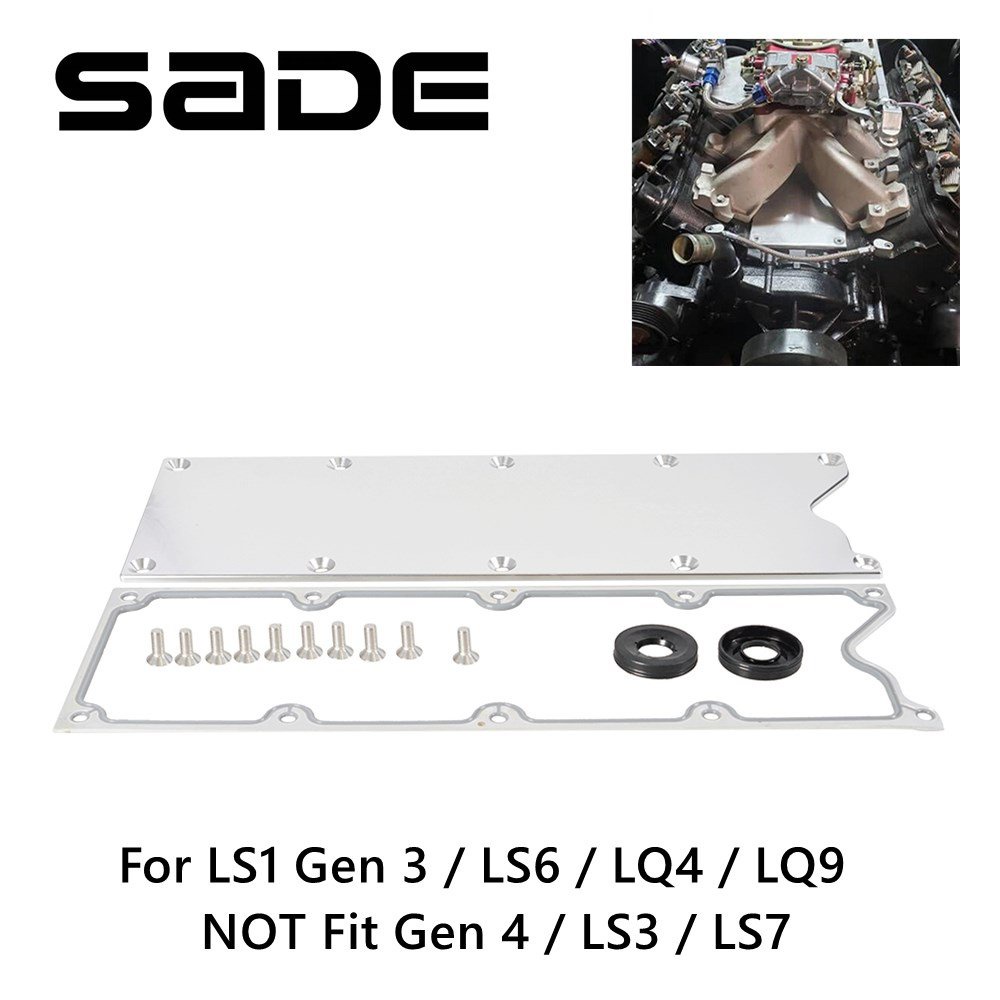 LS Gen 3 Billet Valley Pan Cover Plate Engine Blocks Cover Plate Billet ...