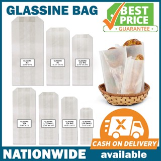 100pcs Translucent Glassine Paper Bag Self Adhesive Envelope