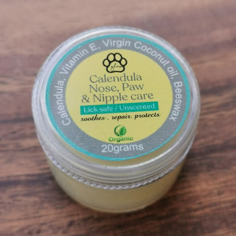 CALENDULA BALM FOR DOGs and Cats LICk SAFE AND ORGANIC