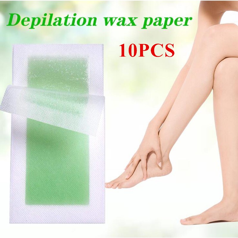 SANIYE 1/2/10Pcs Depilatory Cartine Wax Strips For Hair Removal Waxing