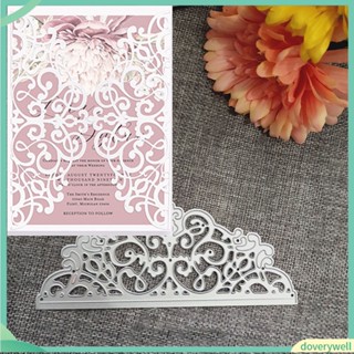 (doverywell) Lace Edge Cover Metal Cutting Dies Diy Scrapbooking Paper 