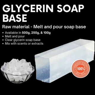 Bag Clear Glycerin Soap Base Organic Soap Making 250G Diy Handmade