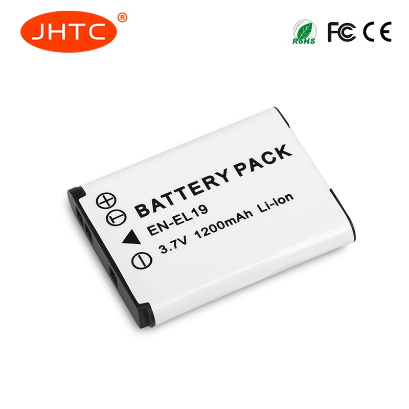 1200mAh ENEL19 ENEL19 Camera Battery For Nikon Coolpix S2600 S2700
