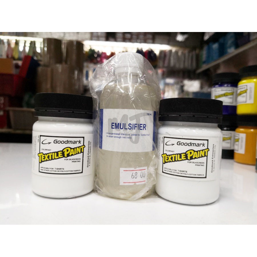 Emulsifier for Textile Paint 120mL Shopee Philippines