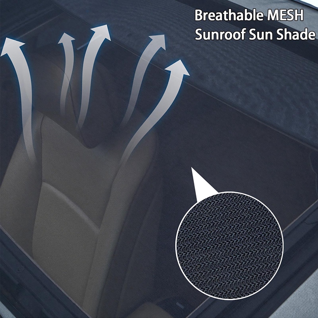 Moonroof Sunroof Sun Shade Mesh Car Roof Awnings Cover