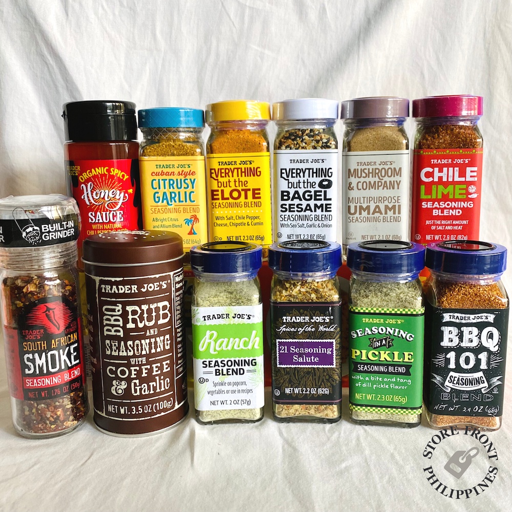 [ON HAND] Trader Joe’s Seasonings: 21, Chile Lime, Everything but the ...