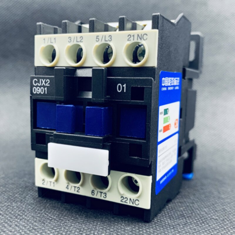 Contacteur CA LC1D18 18A 380V - Bobine Cuivre, Contacts Argent - Pour Moteur, Automatisme Industriel - Tension Bobine 36V AC