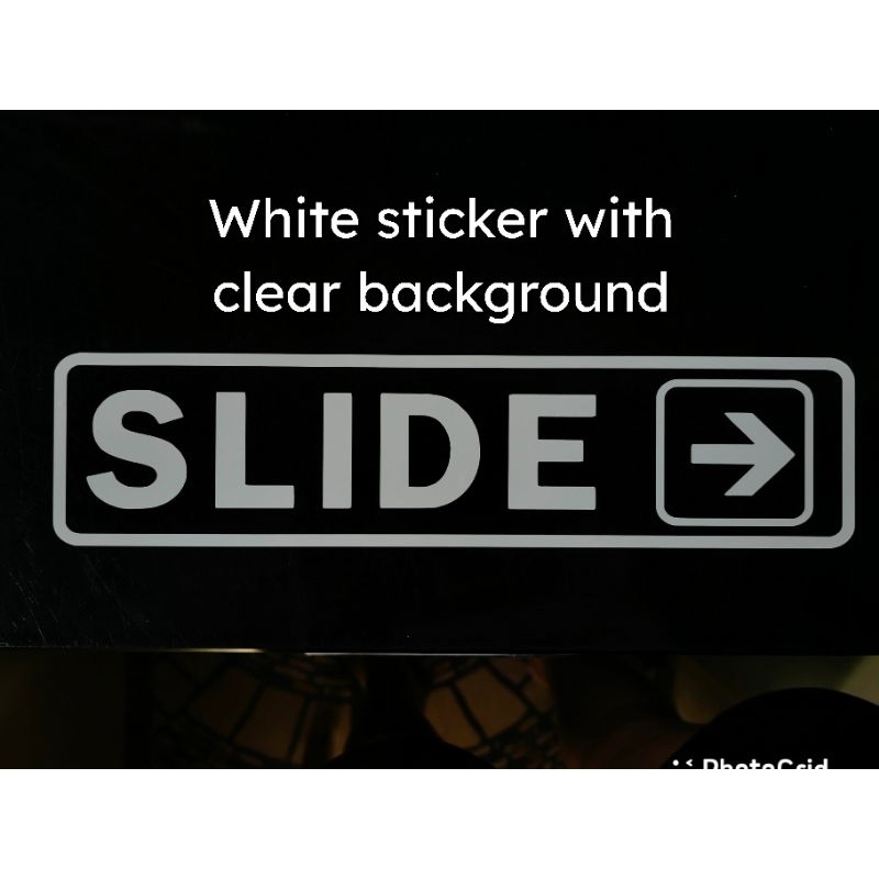 ↂCOD SLIDE RIGHT SLIDING DOOR DECAL NOT CUSTOMIZABLE Shopee