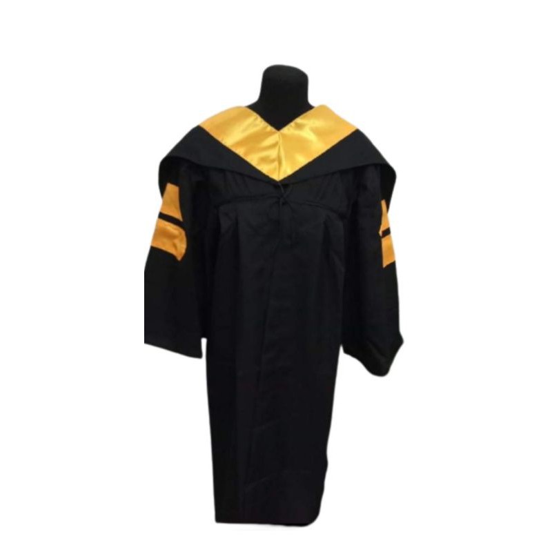 4 in 1 Master in Business Administration MBA graduation toga with beret ...
