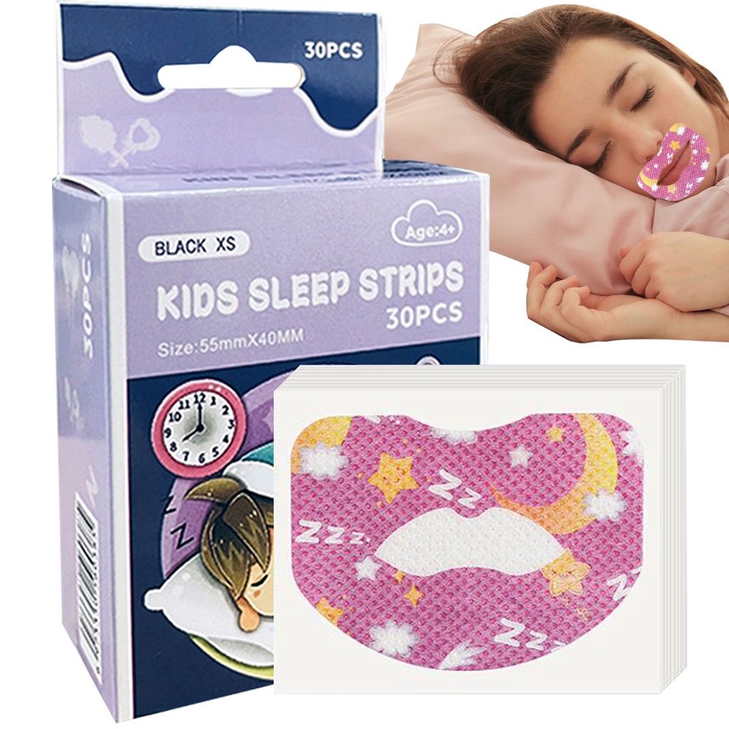 Children and adults sleeping antiopen mouth shut mouth seal stickers