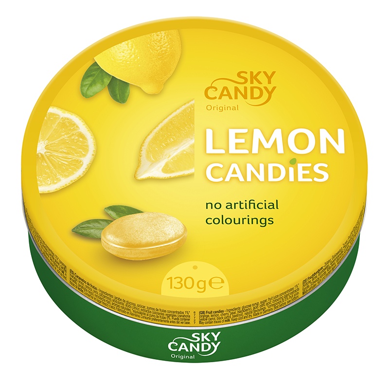 Sky Candy Lemon Candies 130g Made in Netherlands Shopee Philippines